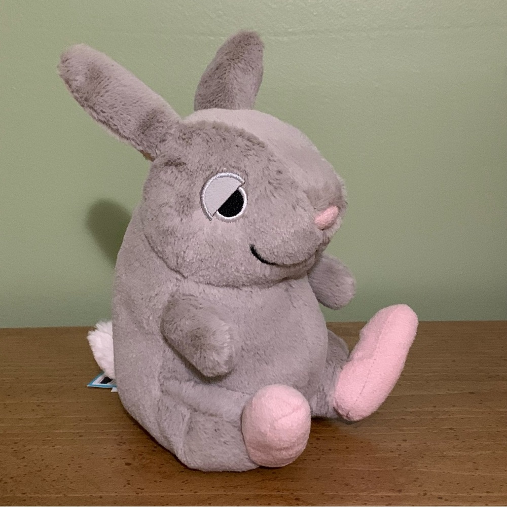 Jellycat Cuddlebud Bernard Bunny 6"x4" Soft and Plush NWT